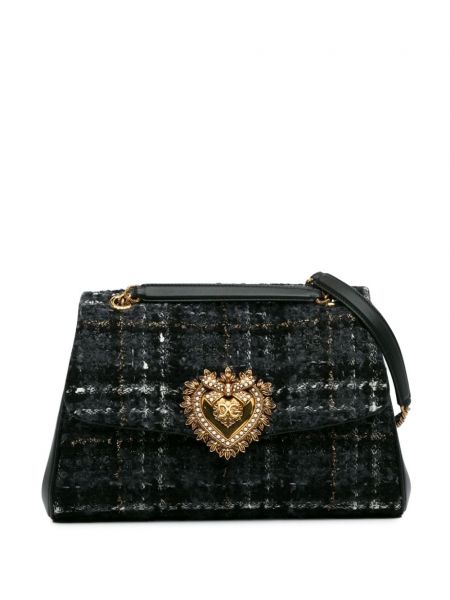 Чанта за ръка от туид Dolce & Gabbana Pre-owned