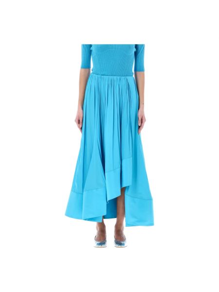 Długa spódnica Lanvin niebieska