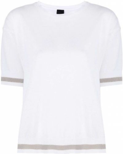 Camiseta a rayas Lorena Antoniazzi blanco