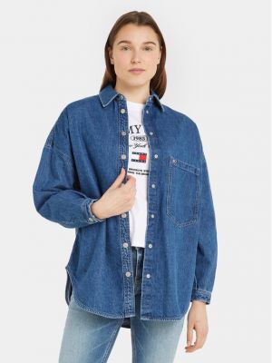 Camicia jeans Tommy Jeans blu