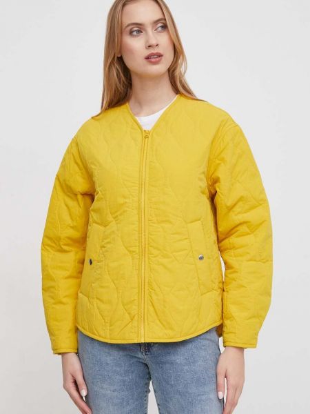 Желтая демисезонная куртка United Colors Of Benetton