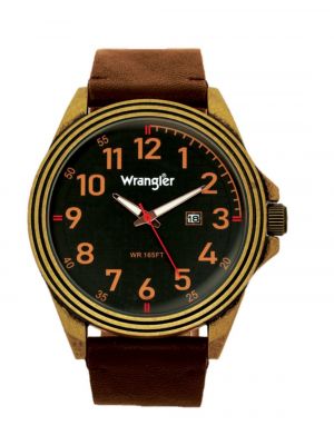 Аналоговые часы Wrangler черные