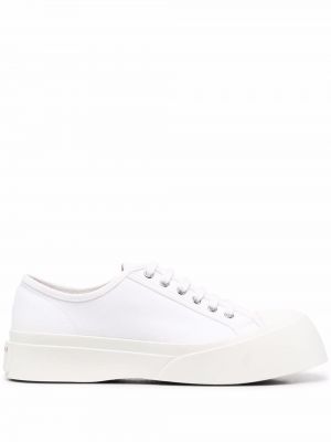 Sneakers με πλατφόρμα Marni λευκό