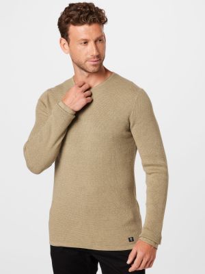 Пуловер Tom Tailor Denim каки