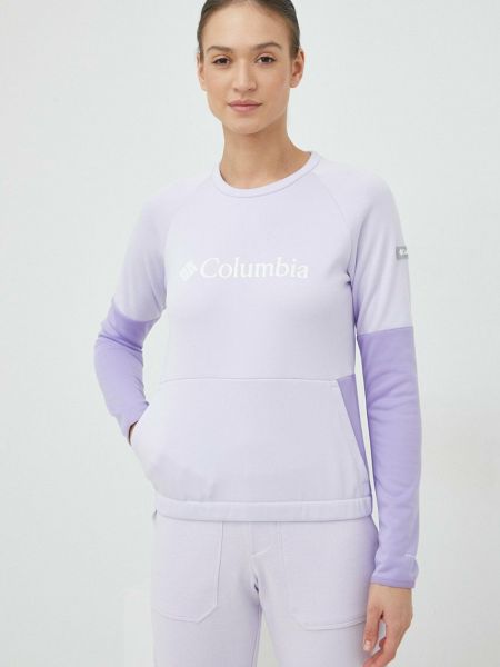Bluza Columbia fioletowa