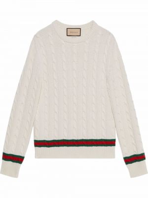 Пуловер Gucci бяло