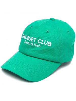 Cap mit stickerei Sporty & Rich grün