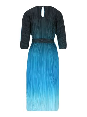 Midi šaty Warehouse Petite modrá