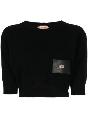 Pletený svetr Nº21 černý