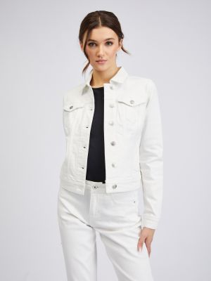 Kurtka jeansowa Orsay biała