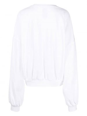Geblümt sweatshirt mit print Antonio Marras weiß