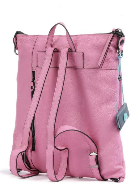 Кожаный рюкзак Gabs розовый