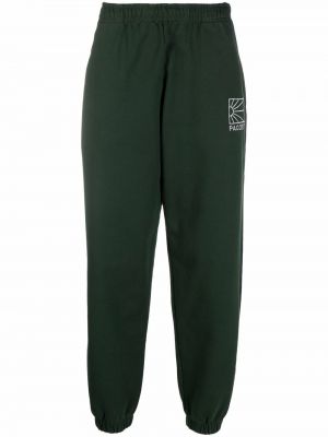 Pantalones de chándal con bordado Paccbet verde