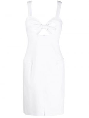 Коктейлна рокля Genny бяло