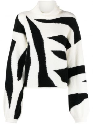 Pullover mit zebra-muster Gestuz