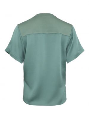 T-krekls ar apaļu kakla izgriezumu Simkhai zaļš