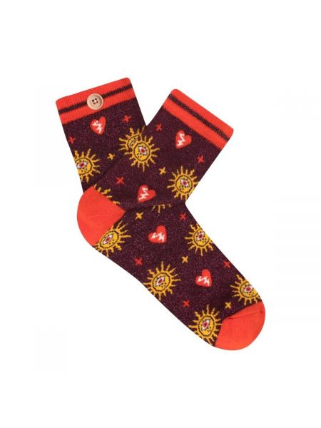 Ponožky Cabaïa fialová