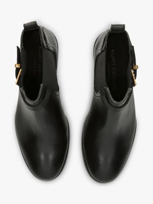 Кожаные ботинки челси Kg Kurt Geiger черные