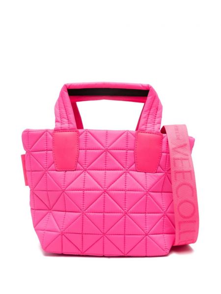 Τσάντα shopper Veecollective ροζ