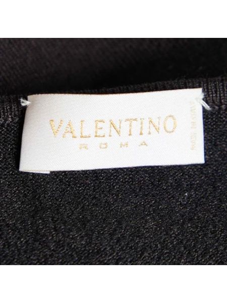 Top retro Valentino Vintage marrón