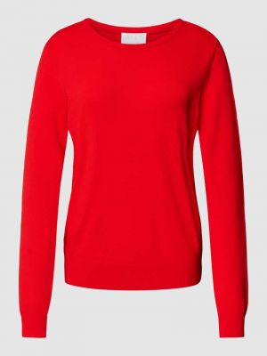 Dzianinowy sweter Jake*s Collection czerwony