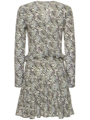 Svilena mini haljina Isabel Marant bijela