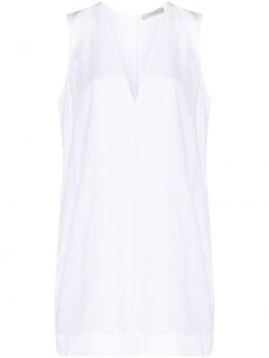 Ľanové šaty Asceno biela