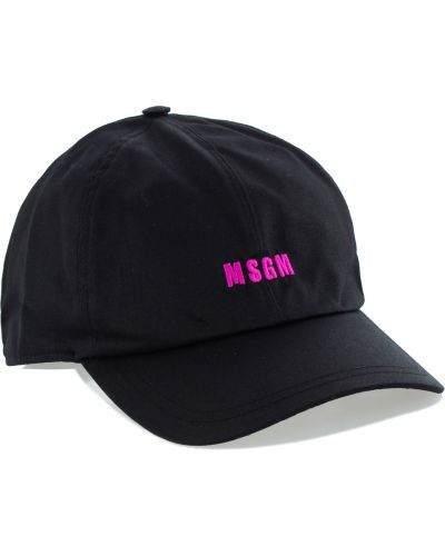 Черная кепка Msgm