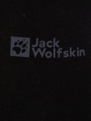 Lenjerie de corp termoactivă de lână Jack Wolfskin negru