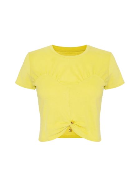 Koszulka Elisabetta Franchi żółta