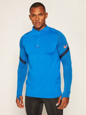 Marškinėliai slim fit Nike mėlyna
