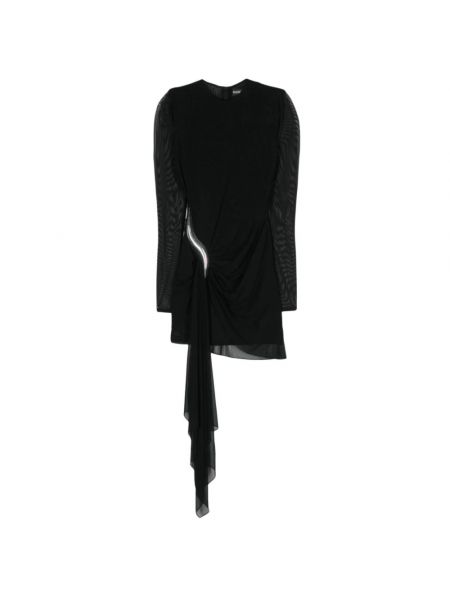 Sukienka mini z krótkim rękawem David Koma czarna