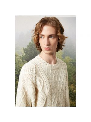 Suéter de lana Massimo Alba beige