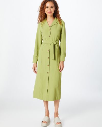 Robe chemise Warehouse vert