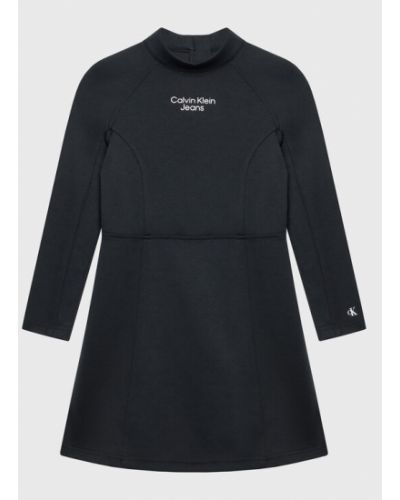 Calvin Klein Jeans Hétköznapi ruha Punto IG0IG01562 Fekete Regular Fit