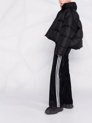 Dūnu jaka ar apdruku Balenciaga melns