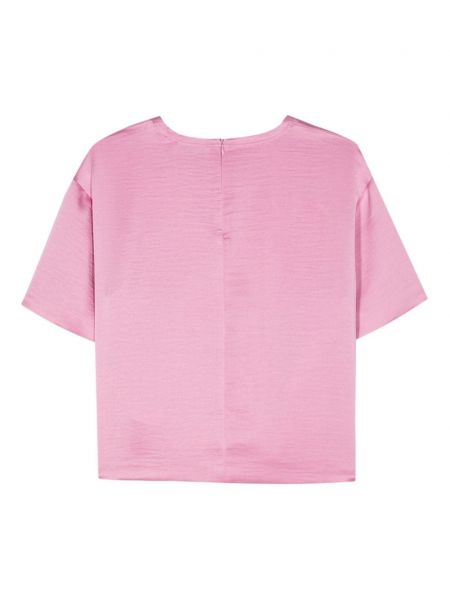 Satynowa bluzka Essentiel Antwerp różowa