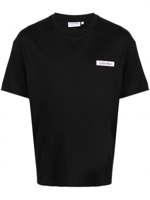 T-shirt Calvin Klein svart