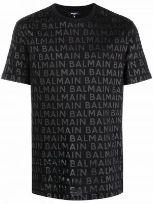 T-skjorte Balmain svart