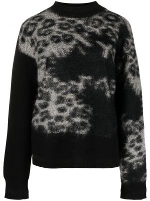 Пуловер с принт с леопардов принт Y-3