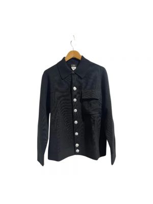 Bluzka wełniana Chanel Vintage czarna