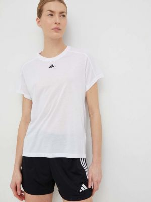 Tričko Adidas Performance bílé