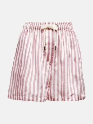 Kratke hlače s črtami Brunello Cucinelli