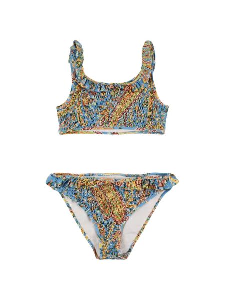 Bikini for jenter Etro blå