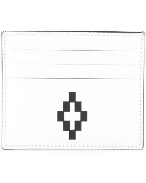 Biały portfel z nadrukiem Marcelo Burlon County Of Milan