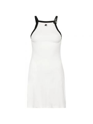 Biała sukienka mini Courreges
