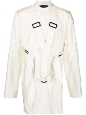 Marškiniai su stovinčia apykakle Nicolas Andreas Taralis balta