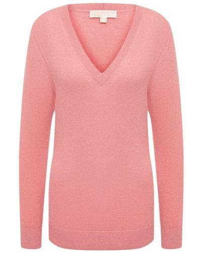 Кашемировый пуловер Michael Michael Kors, розовый