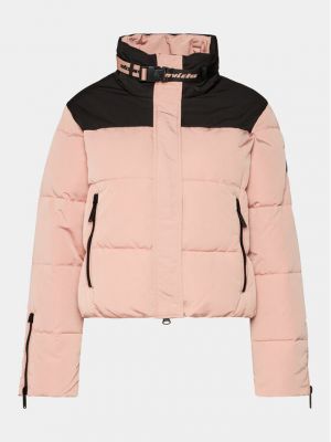 Pernata jakna bootcut Invicta ružičasta