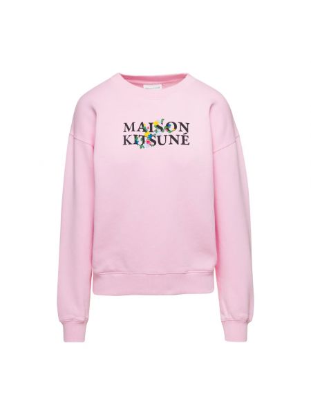 Różowa bluza Maison Kitsune